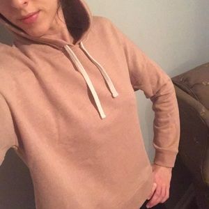 Madewell hoodie - blush colored